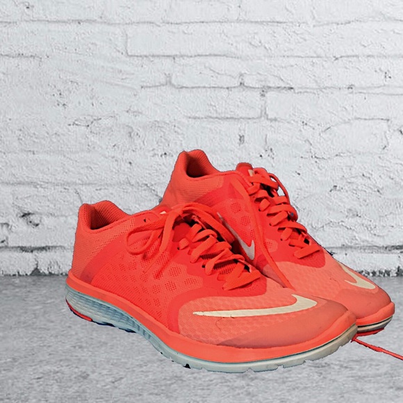 Nike Shoes - Nike Orange Running Sneaker